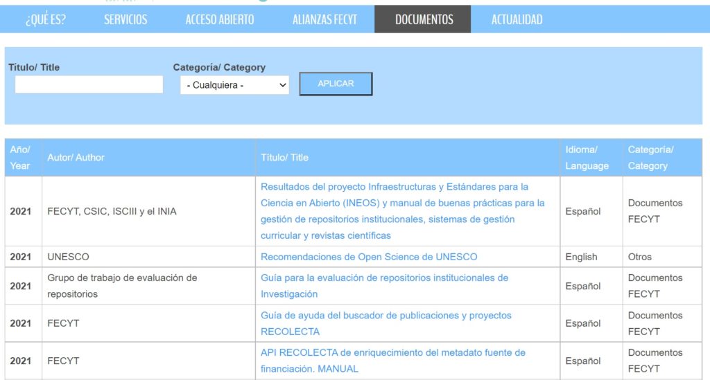 Recolecta: Recolector De Ciencia Abierta - Global Campus Nebrija